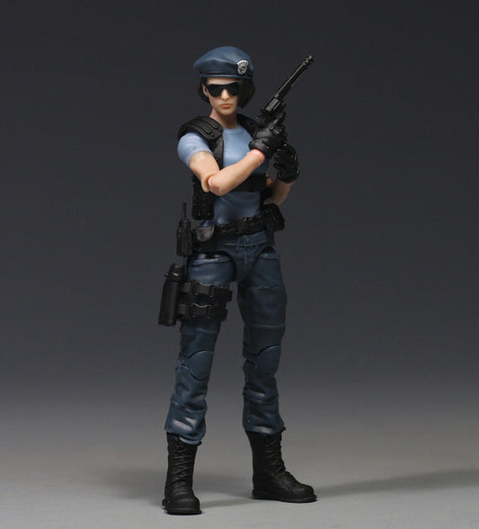 【PRE-ORDER】 Painted 1/18 Jill 3.75" Female Soldier Action Figure Toy Xmas Gift