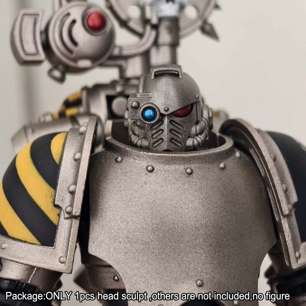 【PRE-ORDER】 Premium Painted Man Head Sculpt For Joytoy Iron Warriors Action Figure