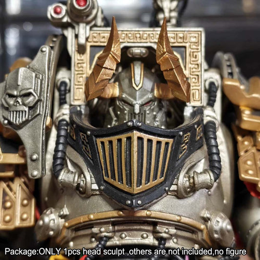 【PRE-ORDER】 New Premium Painted Man Head Sculpt For Joytoy Iron Warrior Perturabo Figure
