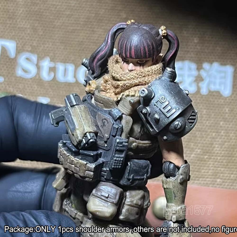 Cool Punk 1/18 Metal Shoulder Armors For 3.75'' Action Figures Joytoy Acid Rain