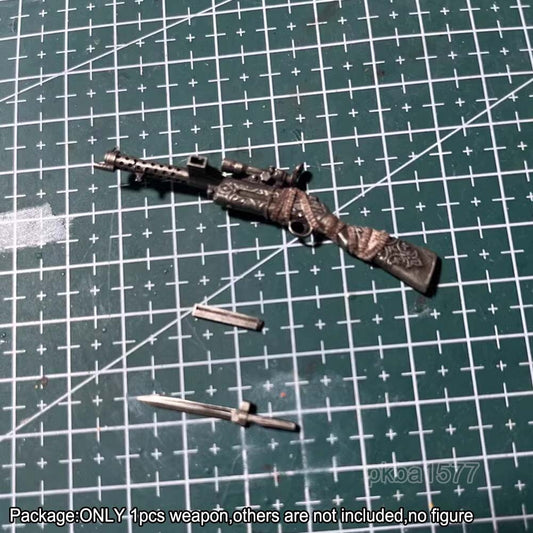 Premium 1/18 Scale Metal Gun Model For 3.75'' Action Figures Joytoy Acid Rain