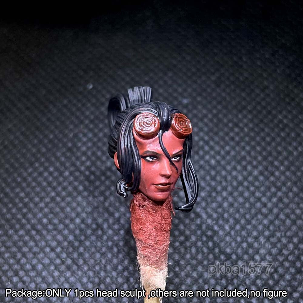【PRE-ORDER】Premium 1/18 Female Monster Head Sculpt Soldier Head For 3.75" Action Figure