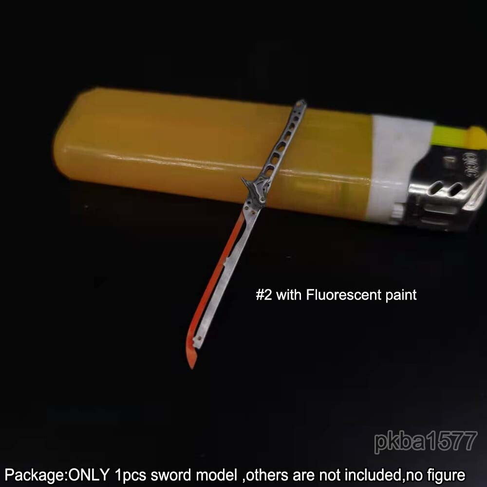 【PRE-ORDER】Cool 1/18 Short Cyberpunk Sword Model Upgrade Weapon For 3.75" Figure Accessory