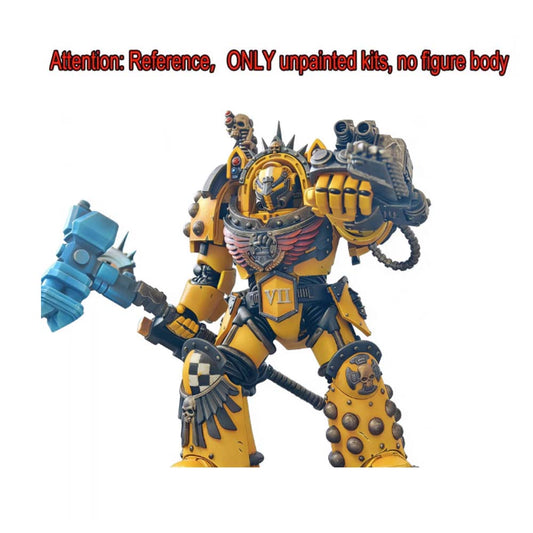 【PRE-ORDER】Unpainted Parts Kits For Joytoy war hammer 40K Space Marine Imperial Fists 10th Edition Terminator figure body