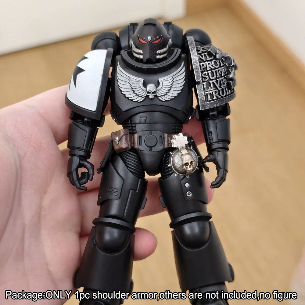 【PRE-ORDER】#B Single Premium painted Shoulder Pauldron For joyToy warhammer 40k MK6 Deathwatch Figure