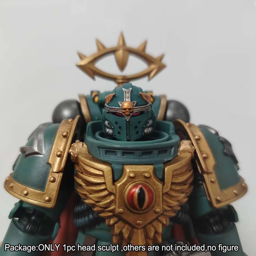 【PRE-ORDER】New Premium Painted Man Head Sculpt For joytoy warhammer Sons of Horu Figure