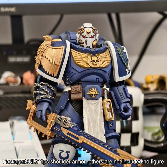 【PRE-ORDER】Single Painted Shoulder Armor For DIY Joytoy Ultramarines Action Figure