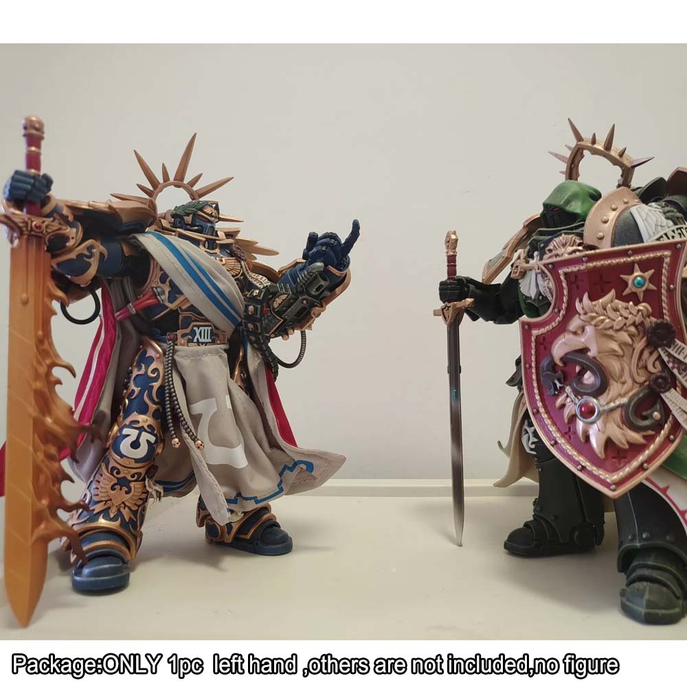 【PRE-ORDER】Single Premium Painted Left Hand Articulated Fingers For Joytoy Warhammer Ultramarines Guilliman