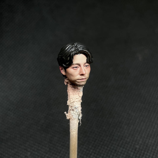 PRE-ORDER Premium Painted 1/18 Scale Male Head Sculpt For DIY 3.75" Action Figure Joytoy Acid Rain bfs