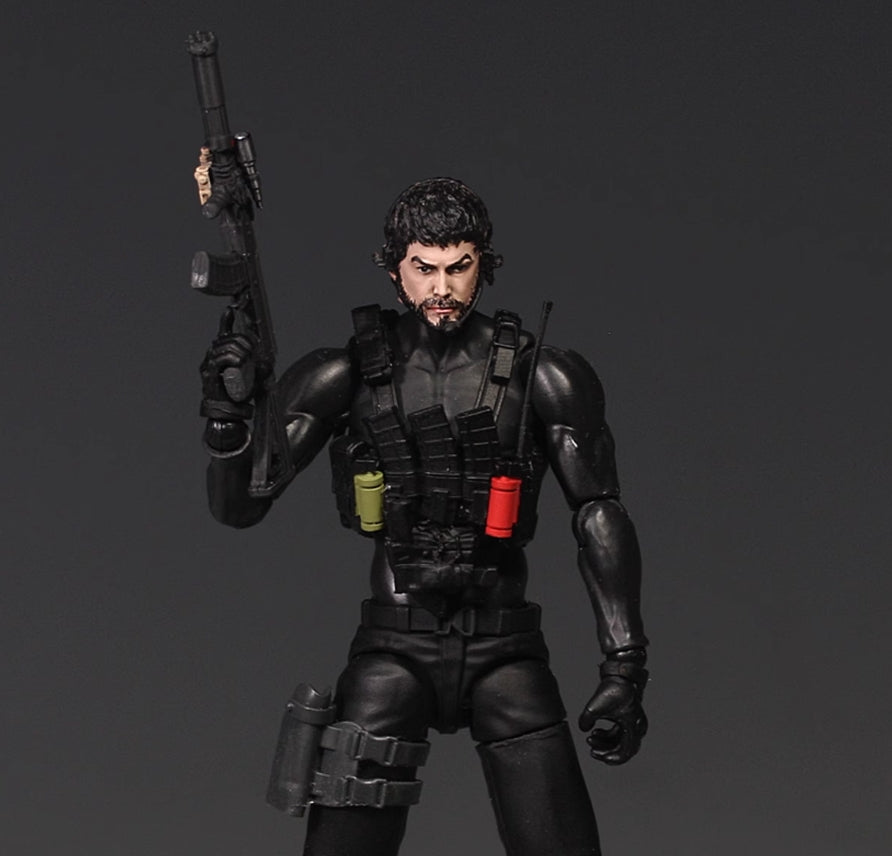 【PRE-ORDER】Premium 1/18 Scale 3.75" Soldier Chris Action Figure Toy Gift Set