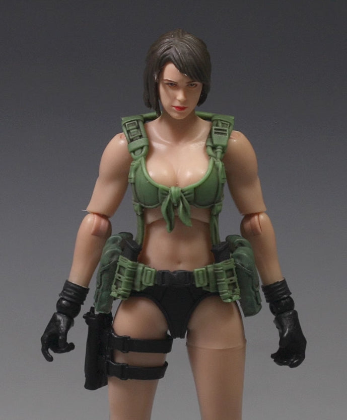 【PRE-ORDER】1/18 Scale 3.75" Quiet Female Soldier Action Figure Collectible Toy Gift