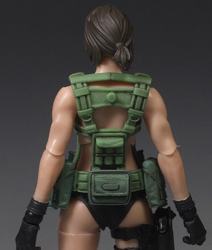 【PRE-ORDER】1/18 Scale 3.75" Quiet Female Soldier Action Figure Collectible Toy Gift