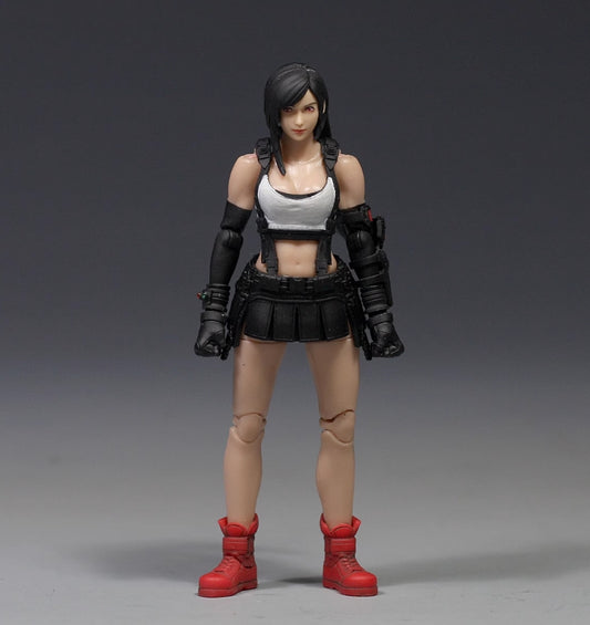 【PRE-ORDER】 Painted 1/18 Scale Long Hair Female Soldier Action Figure Toy