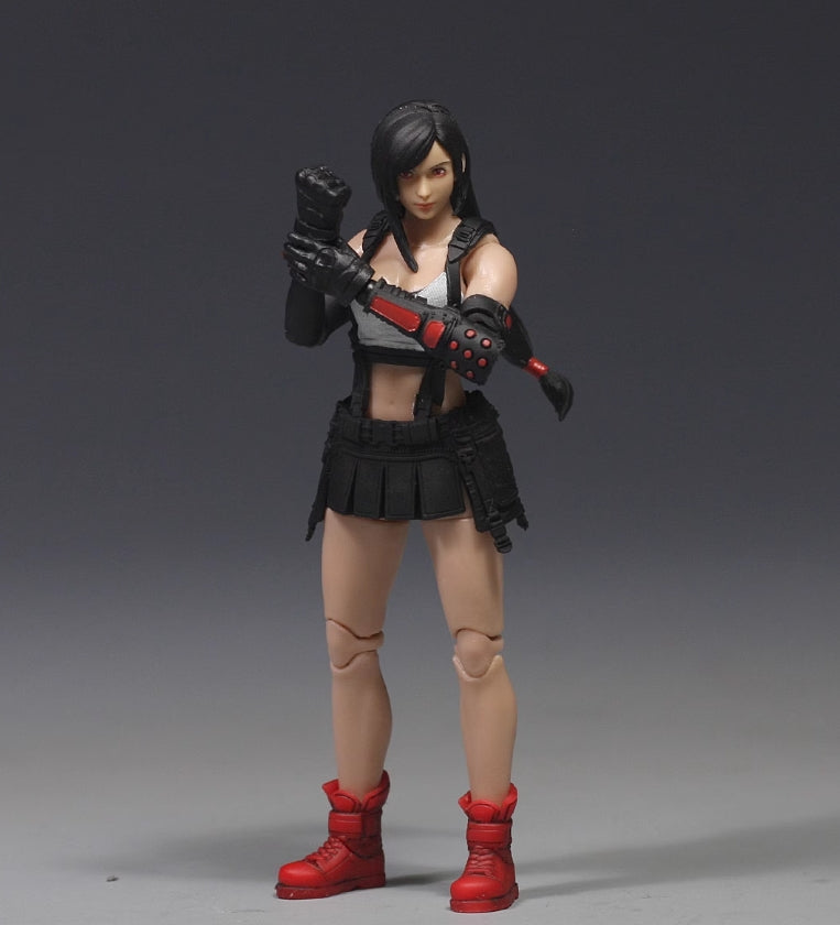 【PRE-ORDER】 Painted 1/18 Scale Long Hair Female Soldier Action Figure Toy