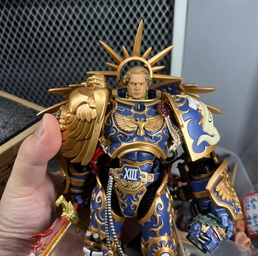 【PRE-ORDER】Premium Painted Primarch Guilliman Head Sculpt For Joytoy Guilliman Figure