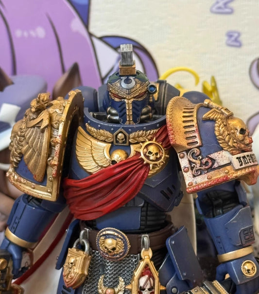 【PRE-ORDER】Premium Man Head Sculpt Head Model For Joytoy Ultramarines Action Figure