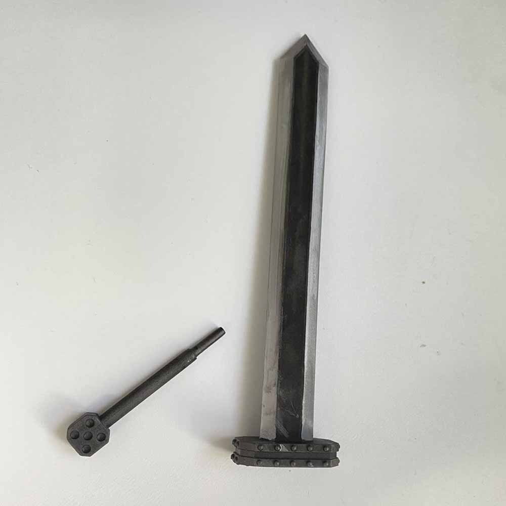 【PRE-ORDER】NEW Hand-painted 1/12 Guts Sword Weapon Model For 6" Action Figure