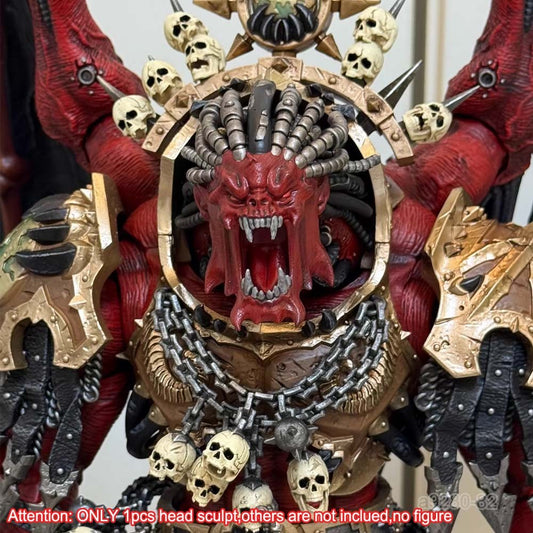 【PRE-ORDER】Premium Painted Monster Mask Model For Joytoy World Eaters Angron Figure