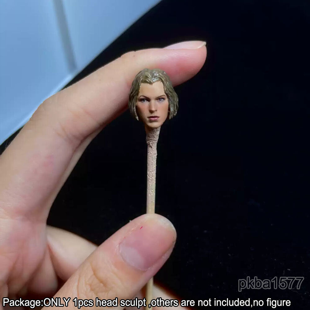 【PRE-ORDER】Premium 1/18 Scale Female Short Hair Head Sculpt Soldier Head For 3.75" Figure