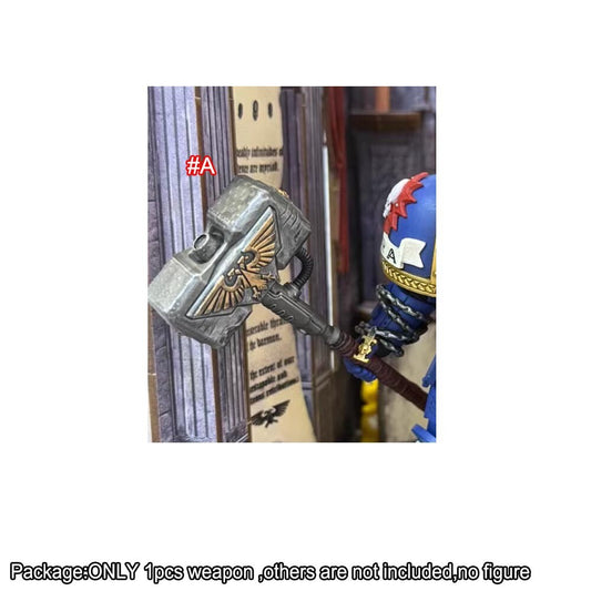 【PRE-ORDER】Premium Sword Hammer Weapon For Joytoy whk40 Figure Model Action Figures