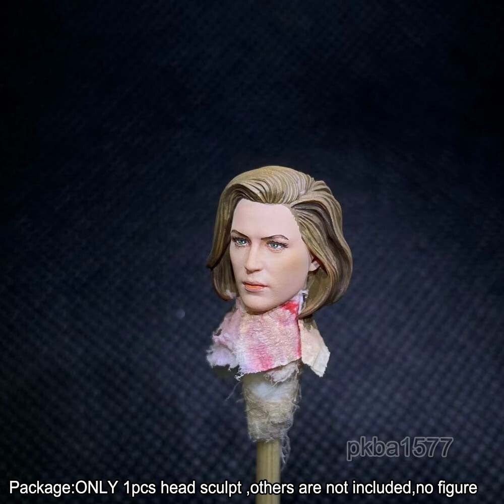 【PRE-ORDER】Premium 1/18 X-Files Dayna Female Girl Head Sculpt Soldier Head For 3.75" Figure