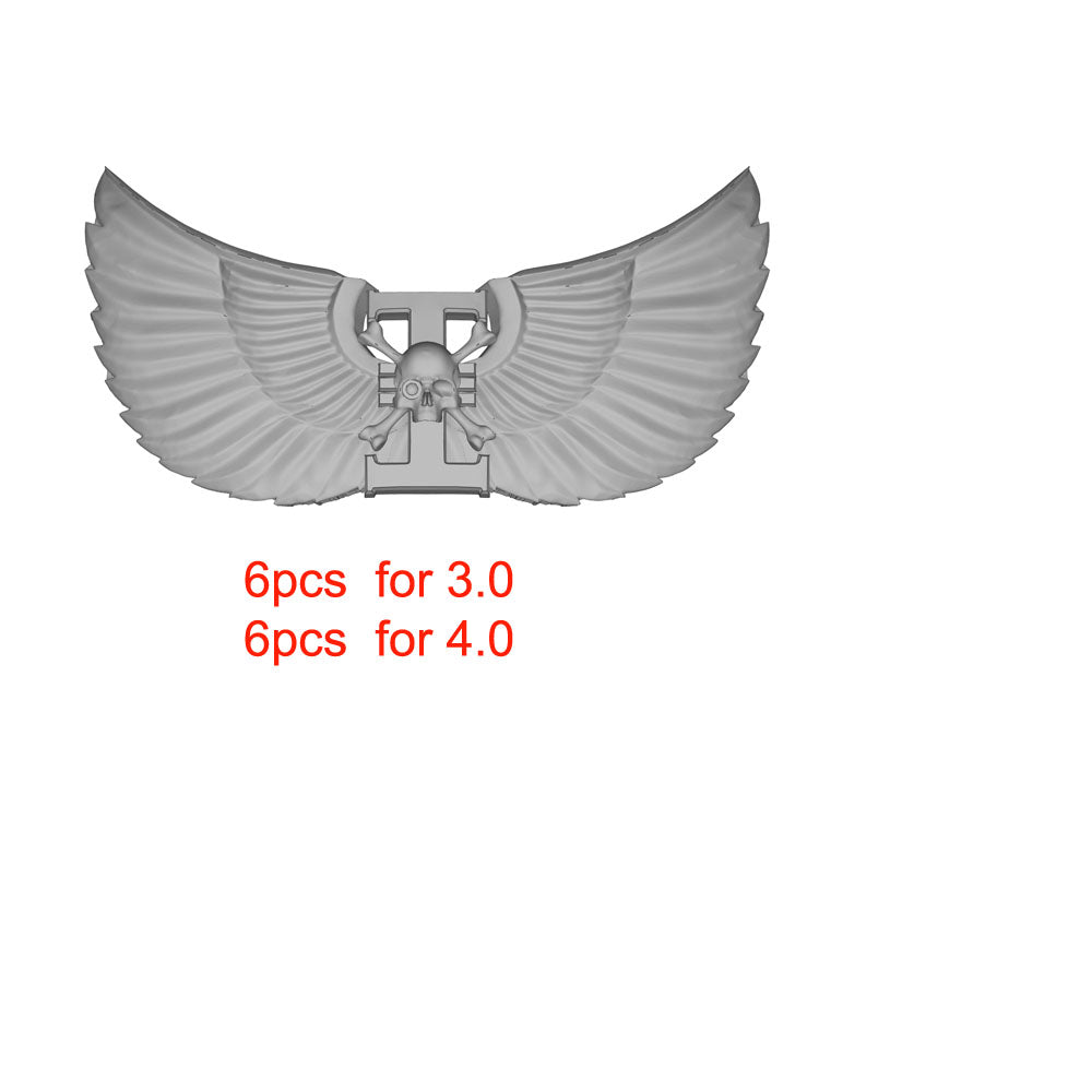 Unpainted 12pcs chest kits