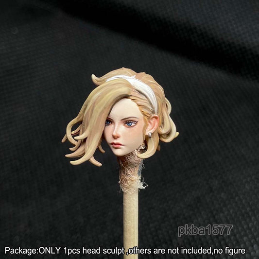 【PRE-ORDER】Premium 1/12 Scale Lovely Girl Female Head Sculpt For 6" Action Figure Body