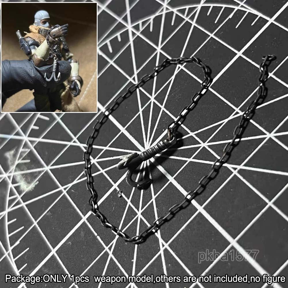Cool 1/18 Scale Metal Claw hook Model For 3.75'' Action Figures Joytoy Acid Rain
