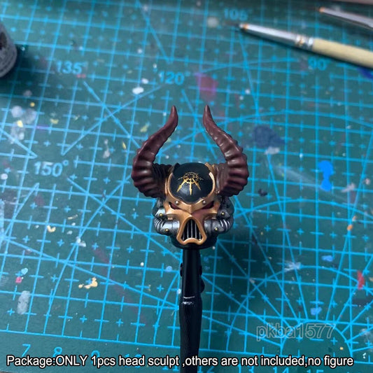 【PRE-ORDER】Premium Horned Man Head Sculpt For Joytoy whk40 Figure