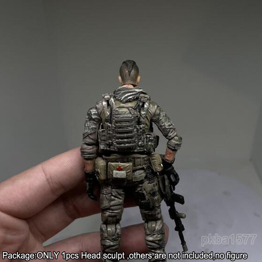 【PRE-ORDER】Premium 1/18 Soap John MacTavish Head Sculpt Male Soldier Head For 3.75" Figure