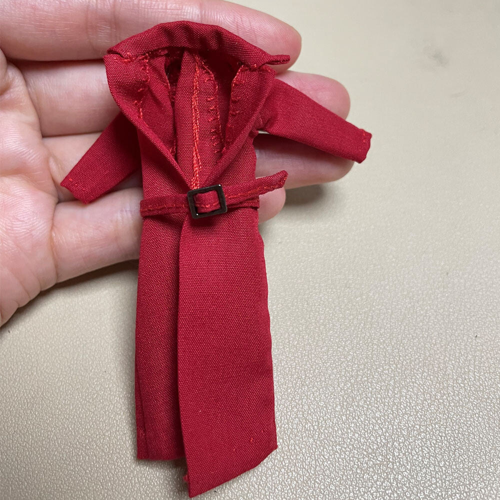 【PRE-ORDER】Handmade 1/18 Cool Lapel Trench Coat Jacket Outwear Clothes For 3.75 Male Figure