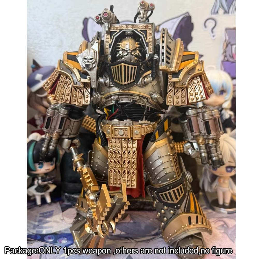 【PRE-ORDER】Premium Painted Hammer Weapon For Joytoy iron Hand Perturabo Acion Figure