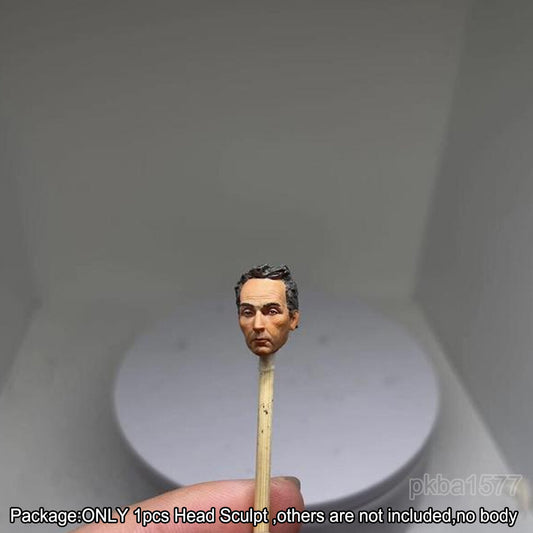 【PRE-ORDER】Premium 1/18 Saw Man Head Sculpt Male Soldier Head For 3.75" Action Figure