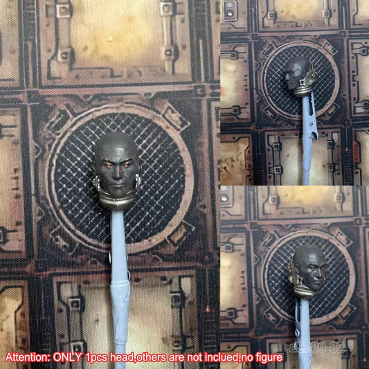 【PRE-ORDER】Premium Paint 1/18 Dark Man Head Sculpt For DIY Joytoy Warhammer Action Figure