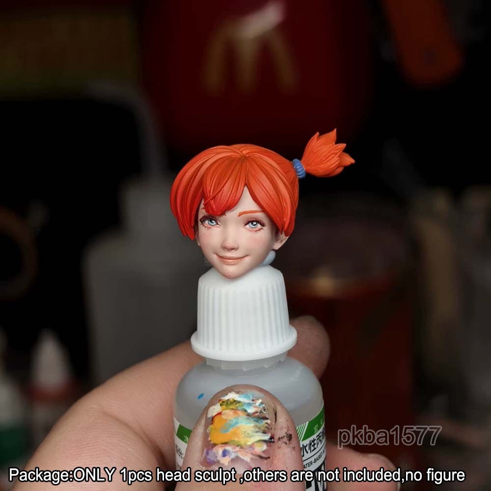 【PRE-ORDER】Premium 1/12 Beauty Girl Head Sculpt Head Model For DIY 6" Romankey Figure