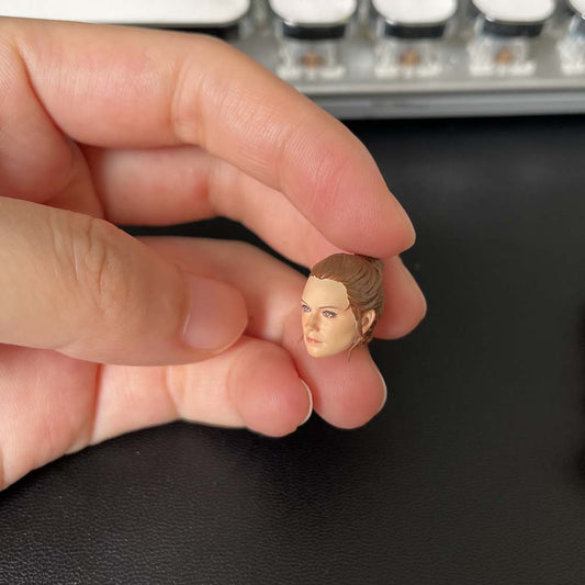 【PRE-ORDER】Custom Premium Painted 1/18 Scale Male Head Sculpt For DIY 3.75" Action Figure