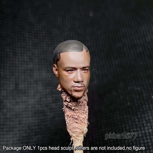 【PRE-ORDER】Premium 1/18 Fast Man Head Sculpt Male Head Model For 3.75" Action Figure