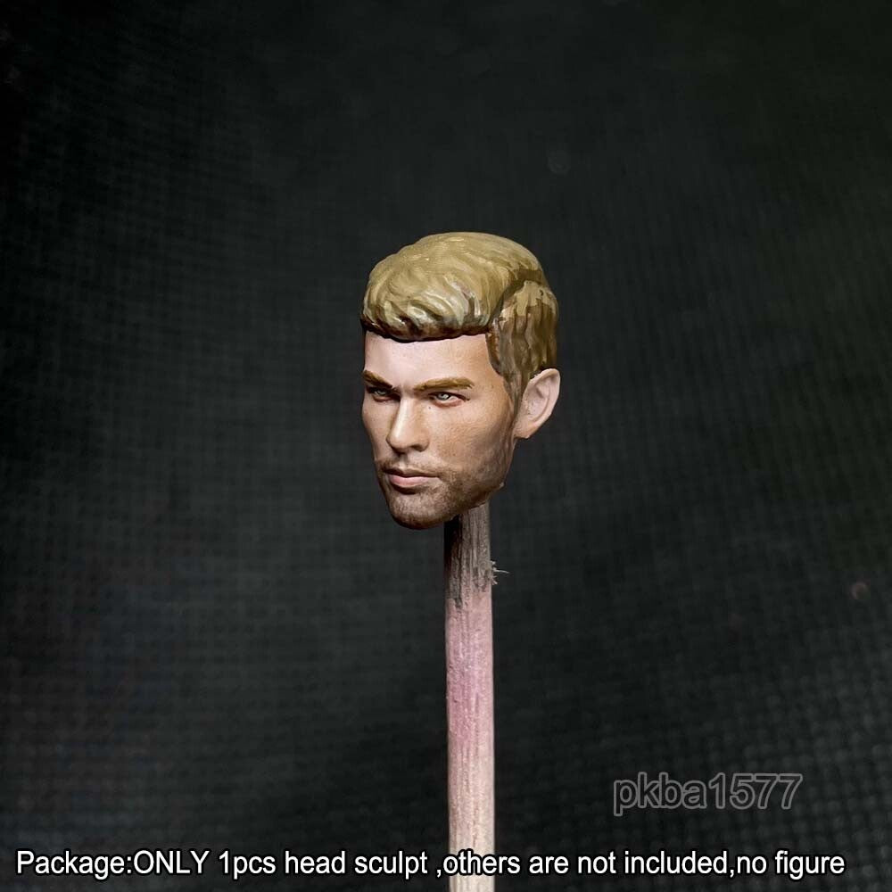 【PRE-ORDER】Premium 1/18 Deep Man Head Sculpt Male Head Model For 3.75" Action Figure