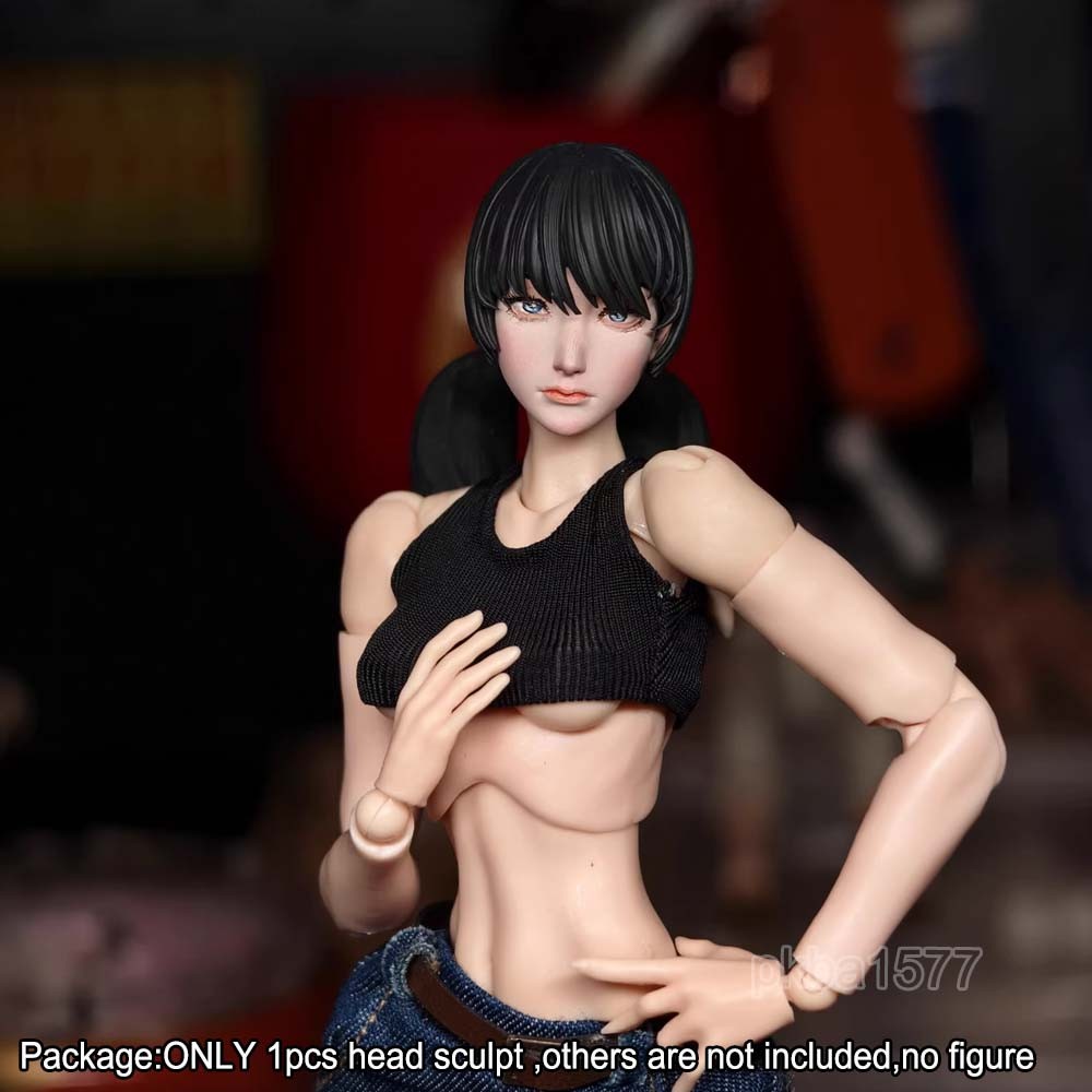 【PRE-ORDER】Premium 1/12 Mitaka Asa Female Head Sculpt Head Model For DIY 6" Romankey Figure