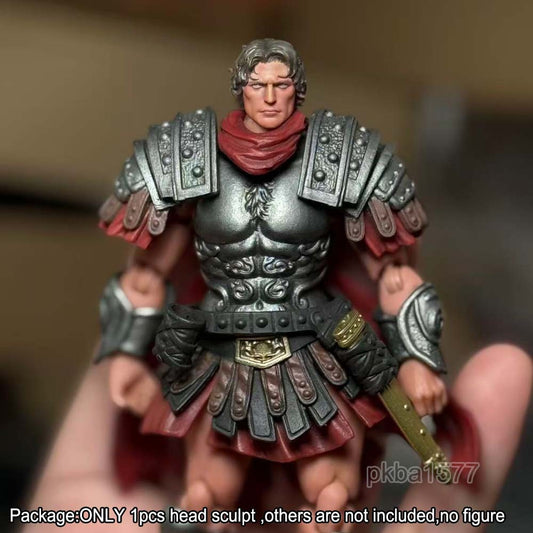 【PRE-ORDER】Premium 1/18 Male Roman Henry Head Sculpt For 3.75" Dark Source Action Figure