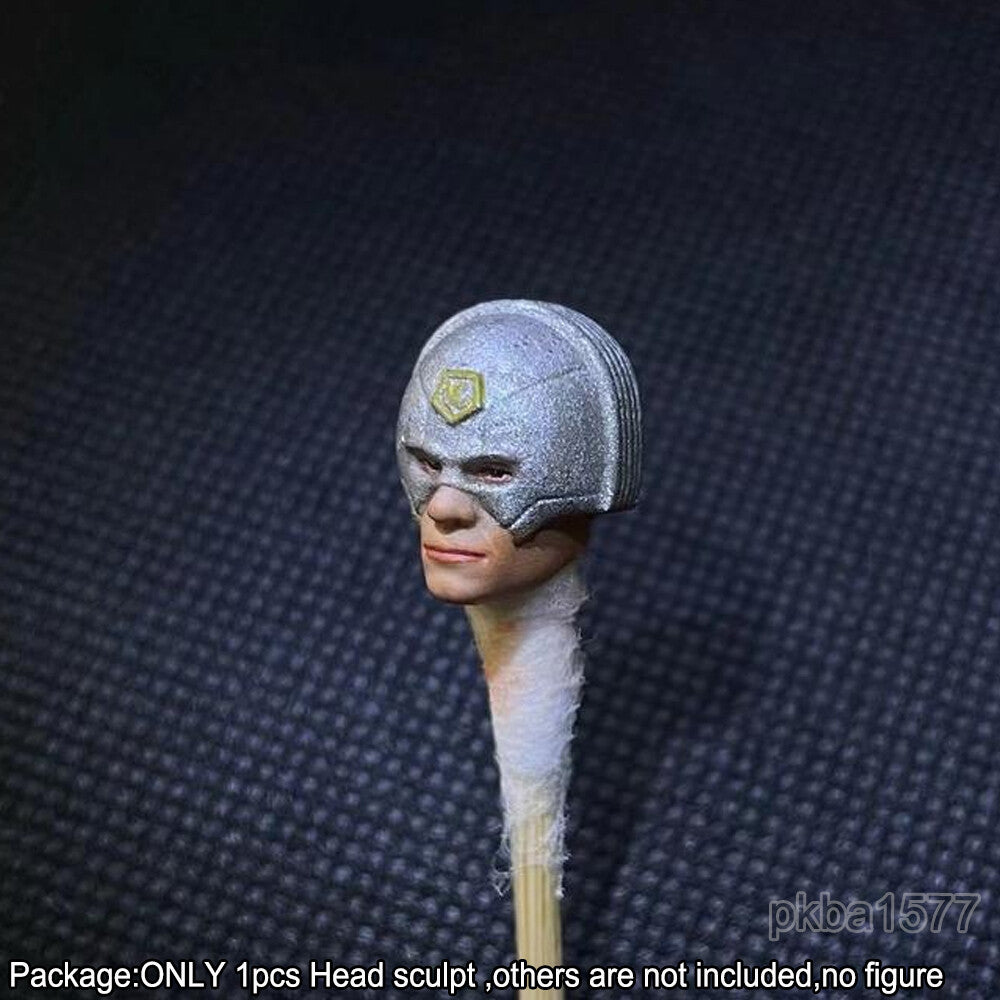 【PRE-ORDER】Premium 1/18 Peacemaker Man Head Sculpt Male Soldier Head Model For 3.75" Figure