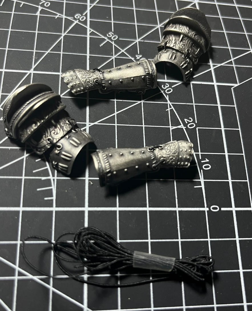 【PRE-ORDER】Single 1/12 Metal Arm Cover Armor Figure Accessory For 6" Regular Notaman Figure