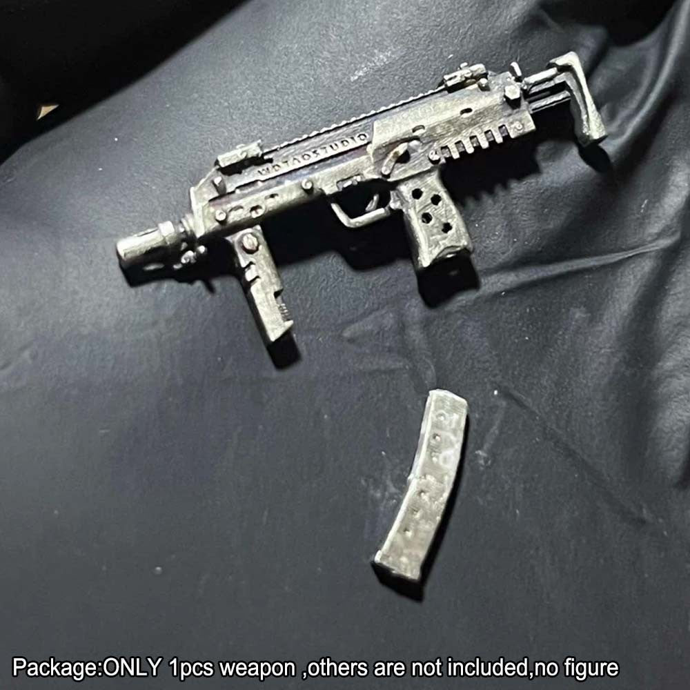 Cool 1/18 Metal Gun Weapon Model Decor For 3.75'' Acid Rain Joytoy Action Figure