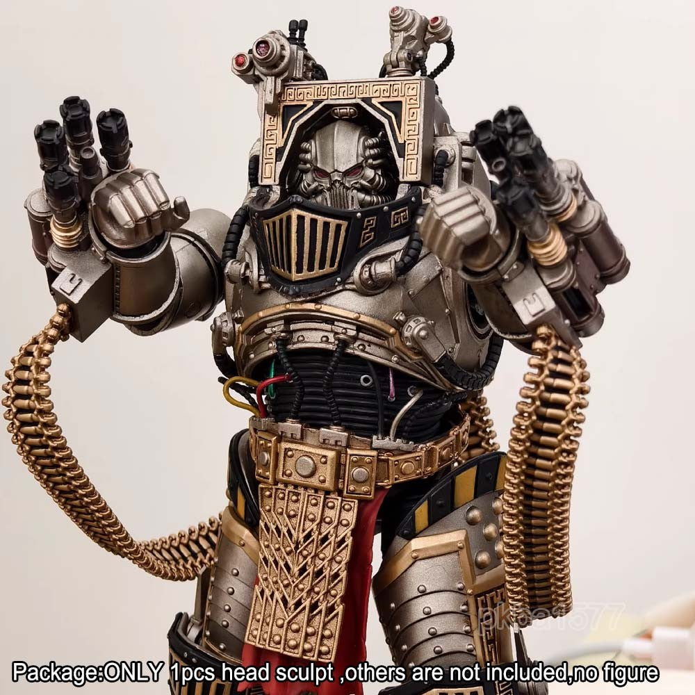 【PRE-ORDER】Premium Soldier Head Sculpt Model For Joytoy iron Hand Perturabo Acion Figure