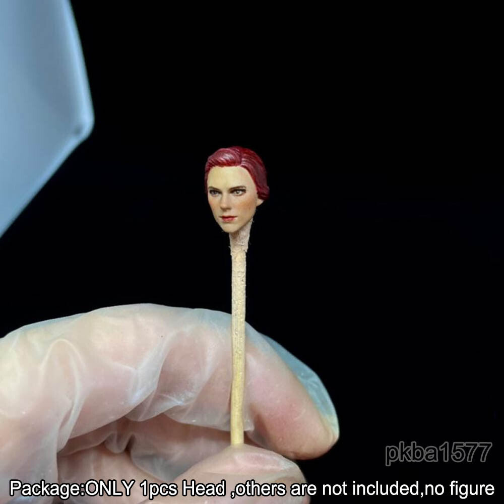 【PRE-ORDER】NEW Premium Painted 1/18 Black Widow Head Sculpt Female Head For 3.75" Figure