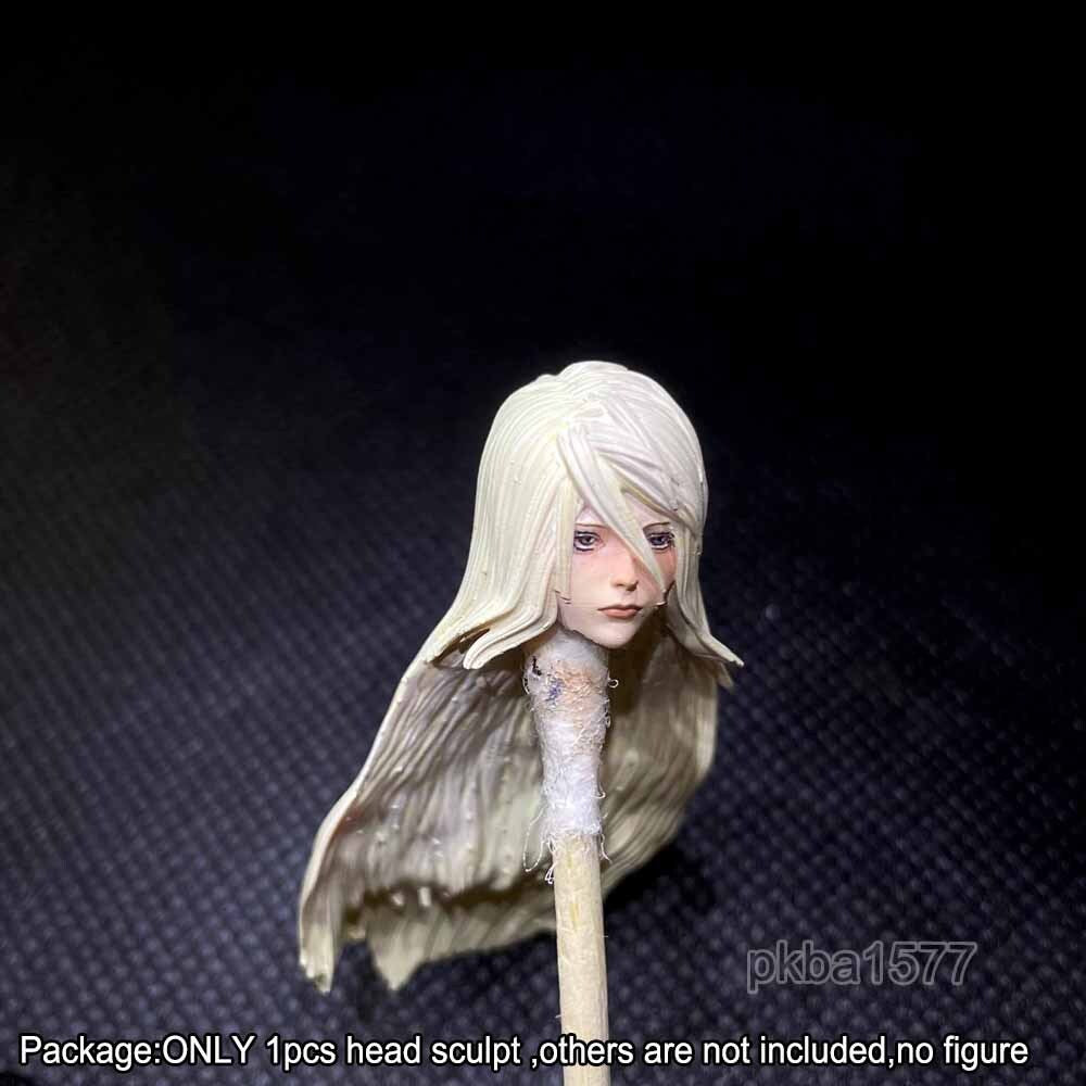 【PRE-ORDER】Premium 1/18 Long Hair Female Head Sculpt Soldier Head For 3.75" Action Figure