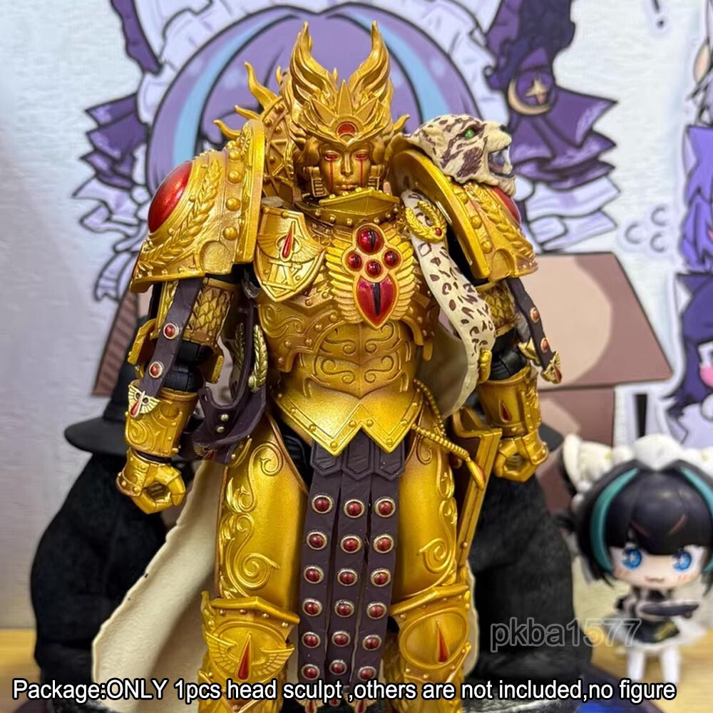 【PRE-ORDER】Premium Golden Man Head Sculpt For Joytoy whk40 Figure Model Action Figure