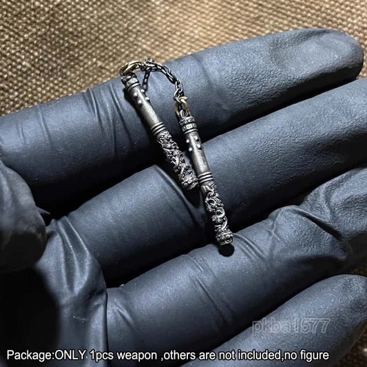 New 1/18 Metal Nunchakus Weapon Decor For 3.75" Action Figure Joytoy Acid Rain