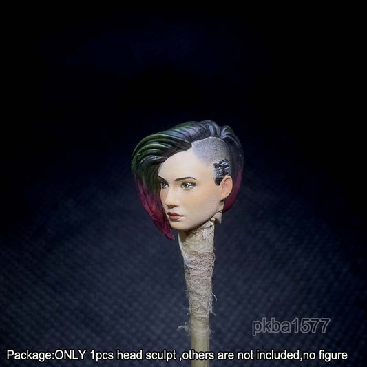 【PRE-ORDER】Premium 1/18 Female Girl Head Sculpt Soldier Head For 3.75" Joytoy BFS Figure