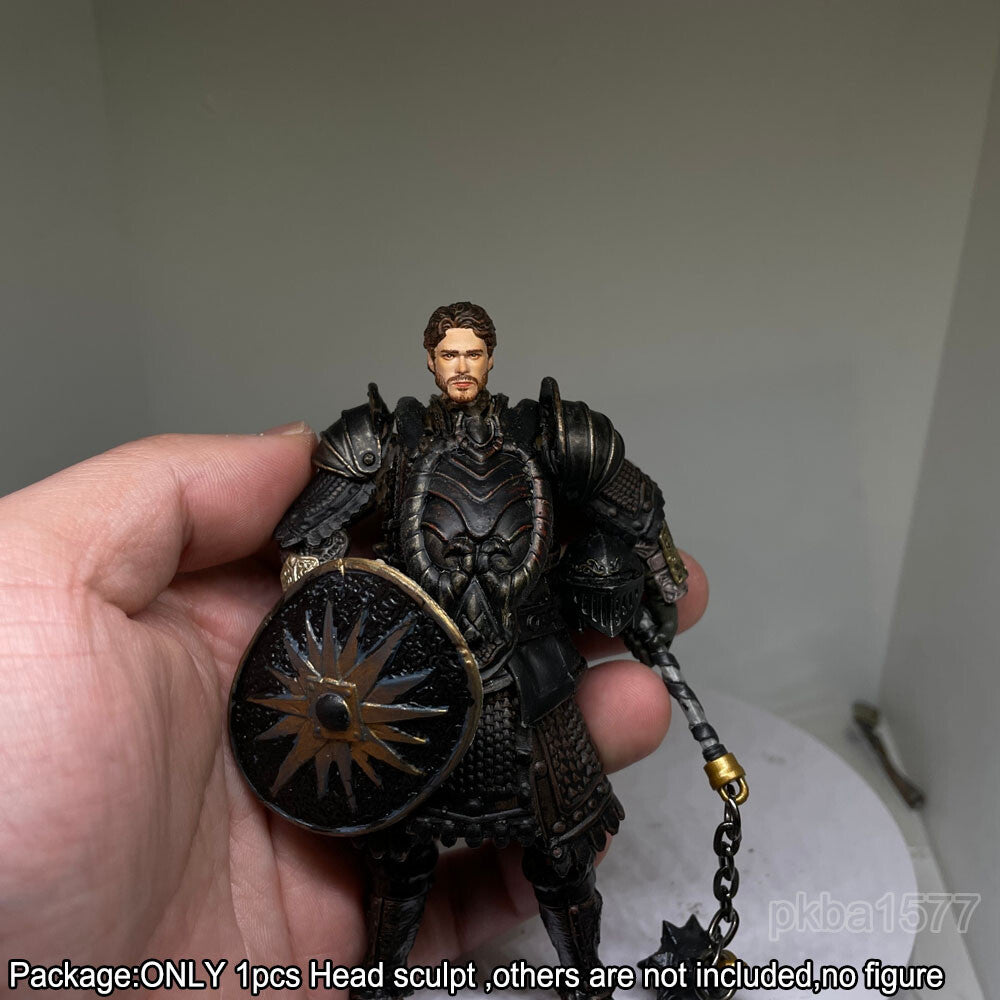 【PRE-ORDER】Premium 1/18 Robb Stark Male Head Sculpt Soldier Head For 3.75" Acid Rain Figure